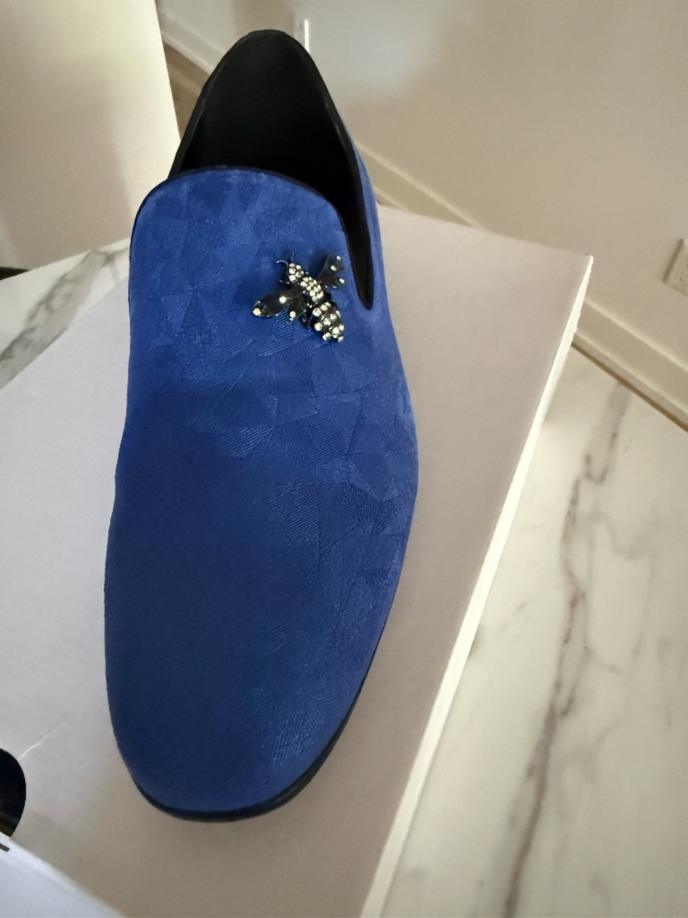 Men's velvet Dress shoe